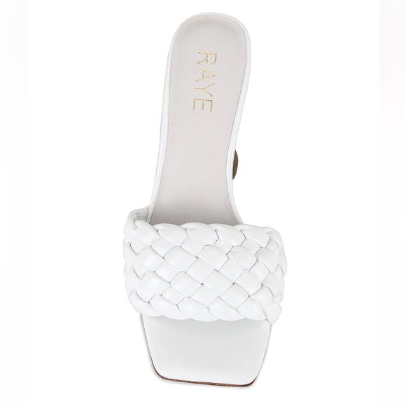 RAYE | Woven Heel White | Size 10 - Picture 11 of 15